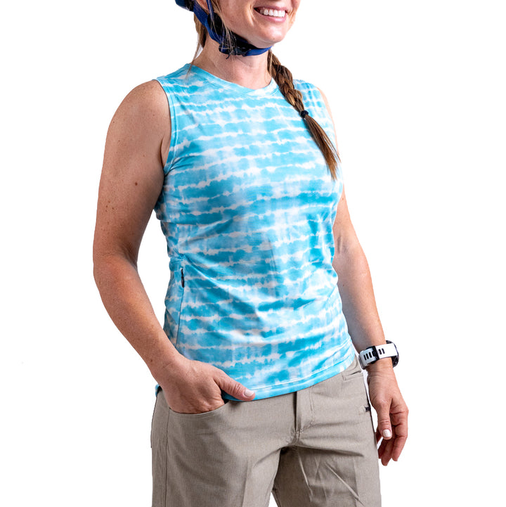 Club Ride Sleeveless In Seattle Top - Women's Porcelain Cream