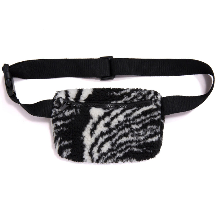 Parks Project Acadia Waves Sherpa Fanny Pack Black/Natural