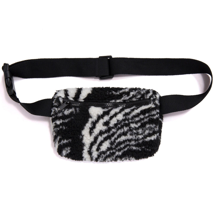 Parks Project Acadia Waves Sherpa Fanny Pack Black/Natural