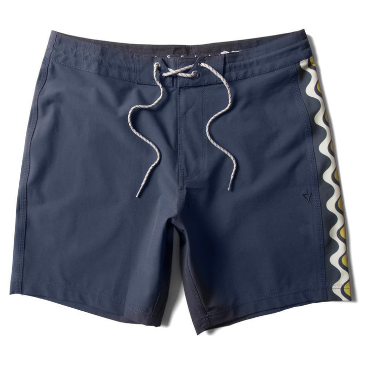 Vissla Asymm 17.5" Boardshorts - Men's Dark Denim