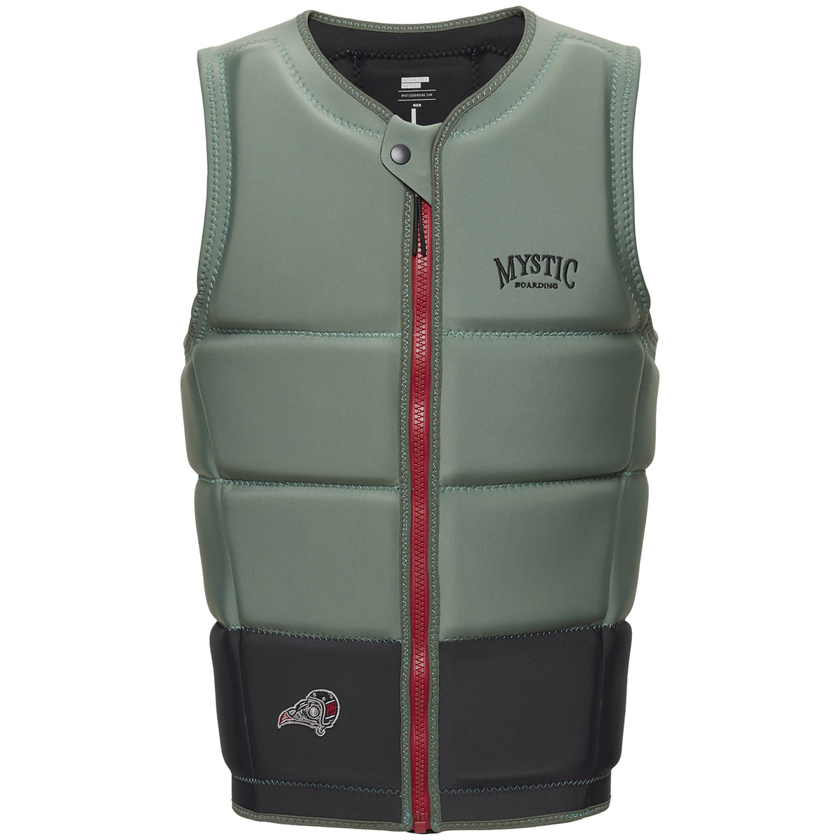 Mystic Peacock Impact Wake Vest 2023 Dark Olive