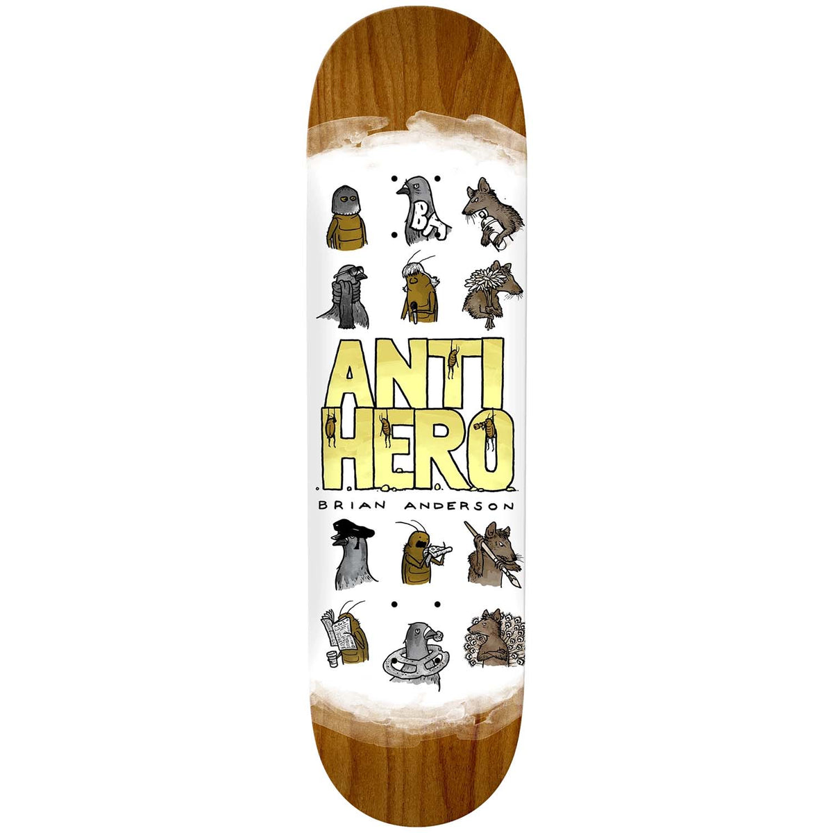 Anti Hero B.A. Usual Suspects 8.75 Skateboard Deck