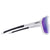Smith Shift XL MAG Sunglasses White/ChromaPop Violet Mirror+Clear