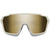 Smith Shift XL MAG Sunglasses Matte Bone/ChromaPop Black Gold Mirror+Clear