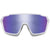 Smith Shift XL MAG Sunglasses White/ChromaPop Violet Mirror+Clear