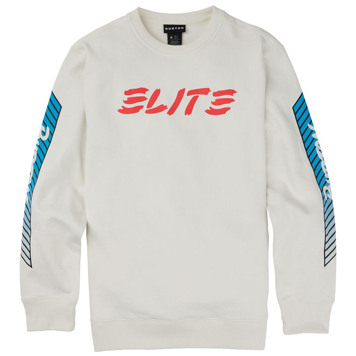 Burton 1987 Elite Crew Sweatshirt - Men's Stout White