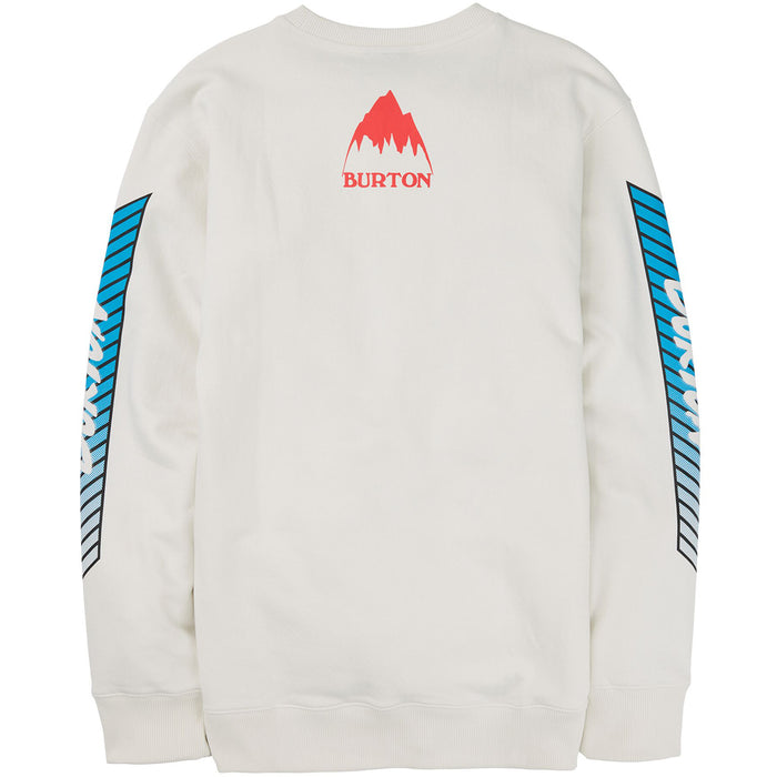 Burton 1987 Elite Crew Sweatshirt - Men's Stout White