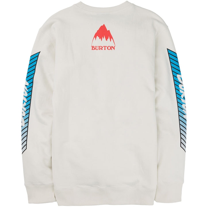 Burton 1987 Elite Crew Sweatshirt - Men's Stout White