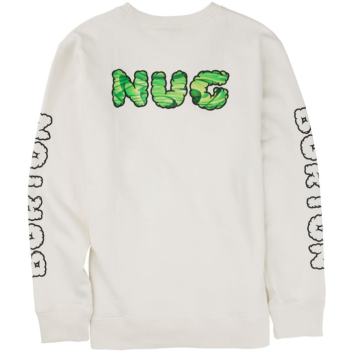 Burton 2011 Nug Crew Sweatshirt - Men's Stout White