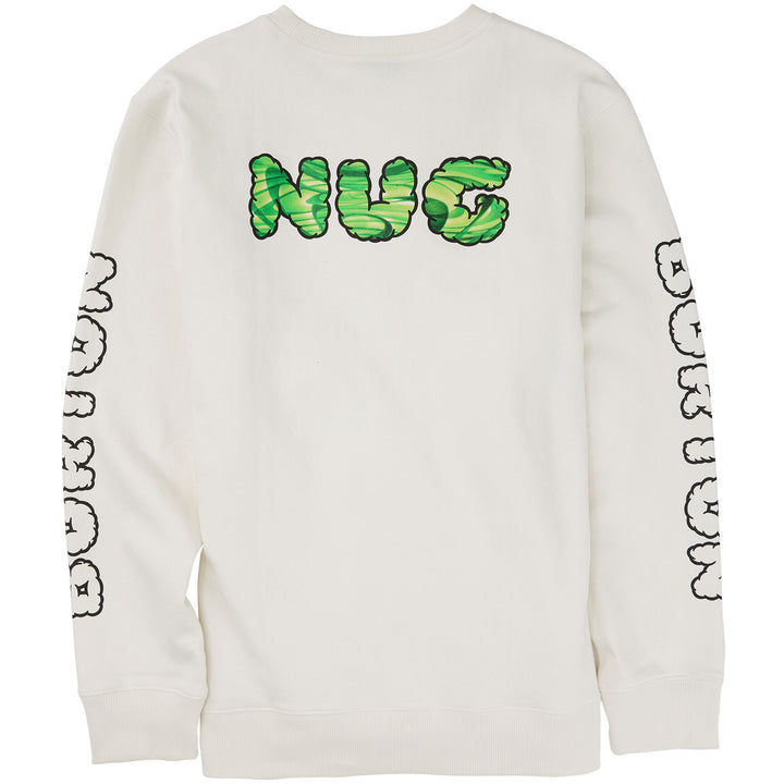 Burton 2011 Nug Crew Sweatshirt - Men's Stout White