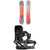 Bataleon Push Up Snowboard + Donna Snowboard Bindings - Women's 2023