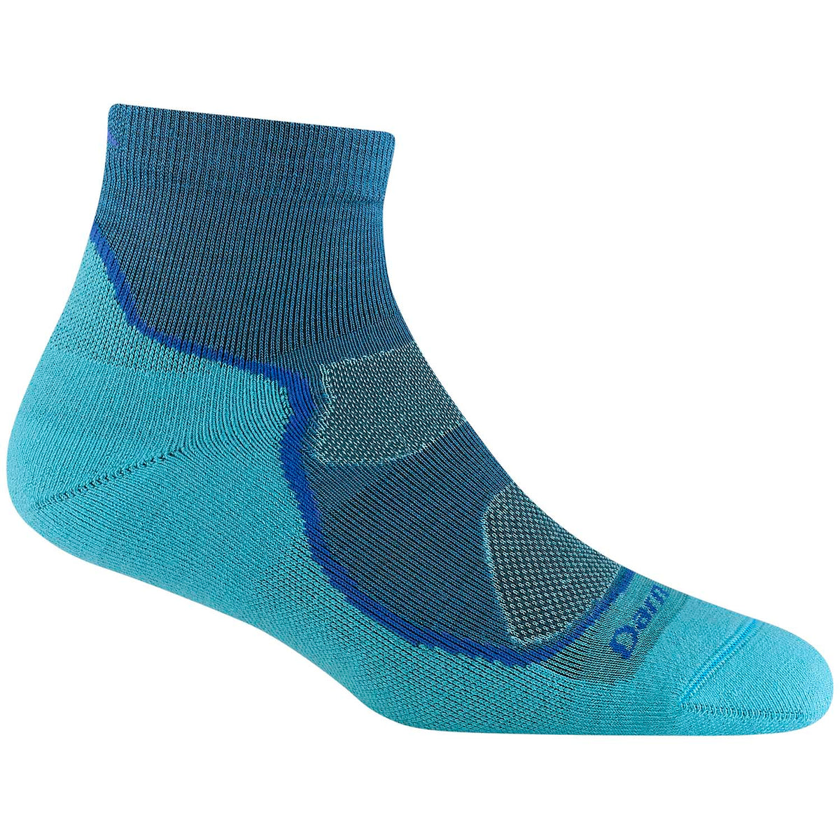 Darn Tough Hiker 1/4 Lightweight Cushion Socks - Women's Cascade