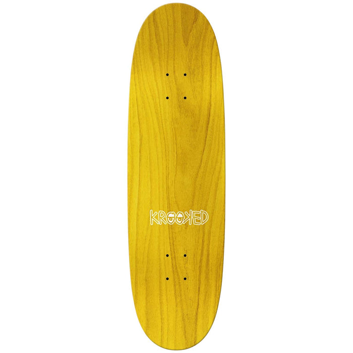 Krooked Moonsmile Alternate Shaped 9.1 Skateboard Deck