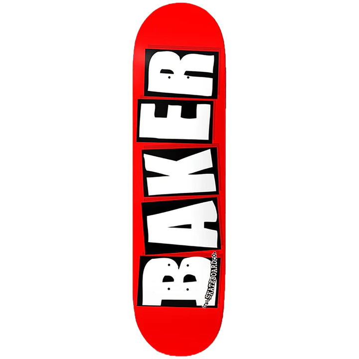 Baker Brand Logo White 8.5 Skateboard Deck