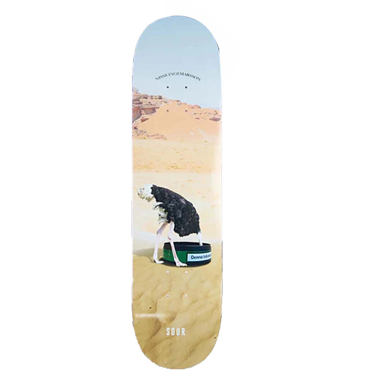 Sour Solution Nisse Snustrich 8.375 Skateboard Deck