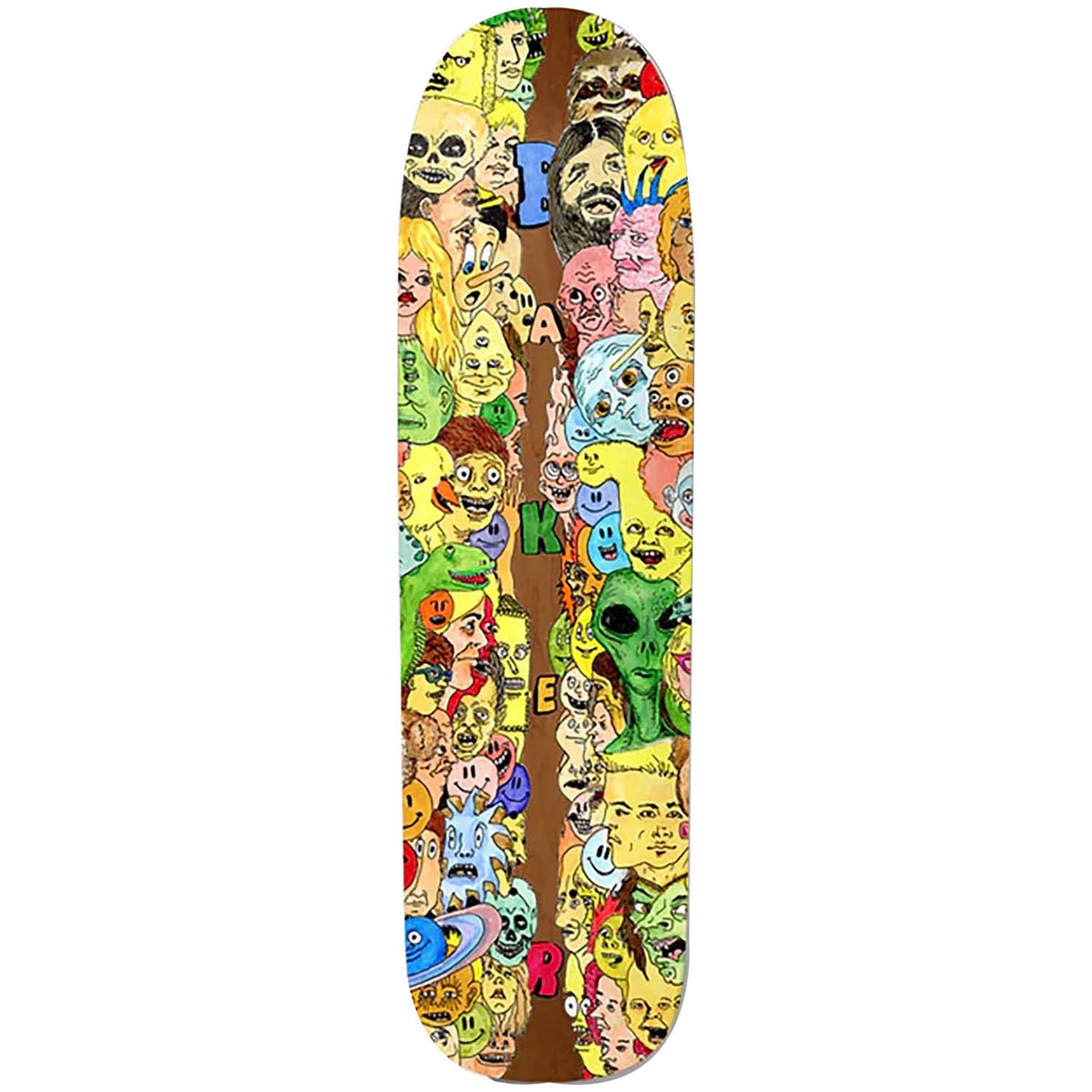 Baker ZA Big Bodies Shaped 8.75 Skateboard Deck