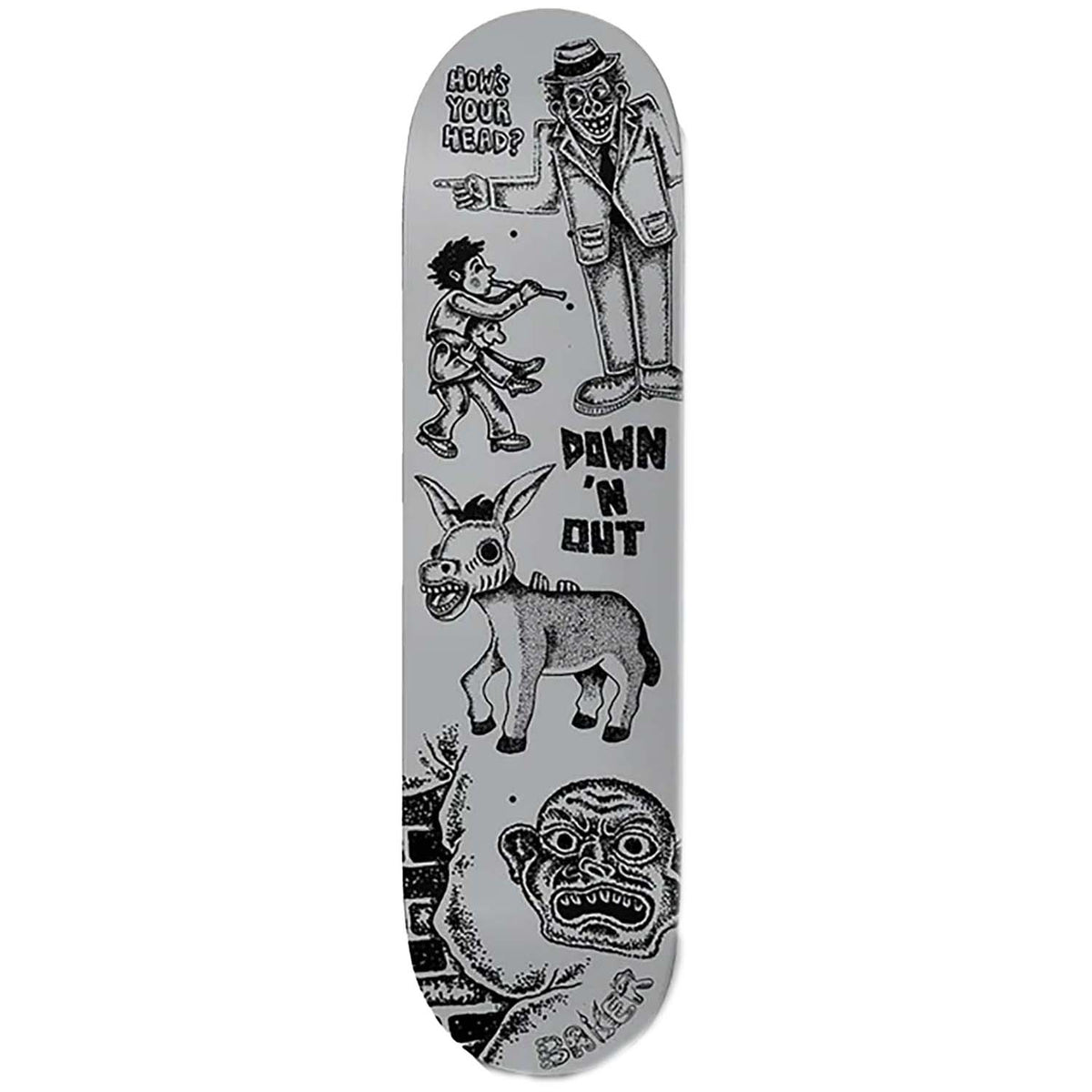 Baker JC Stop and Think Deck 8.38 Skateboard Deck
