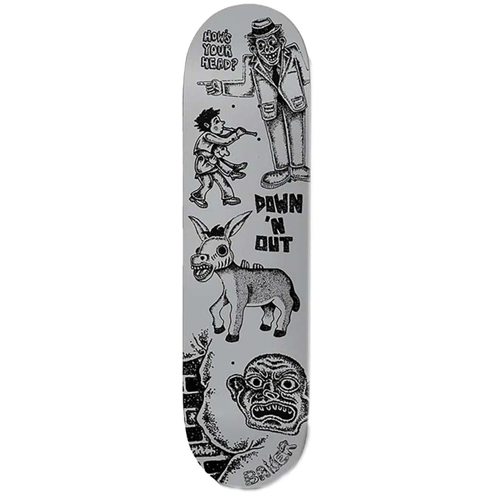 Baker JC Stop and Think Deck 8.38 Skateboard Deck