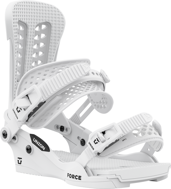 Union Force Classic Snowboard Bindings  White