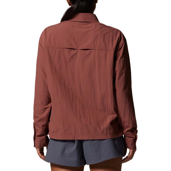 Mountain Hardwear Stryder Long-Sleeve Shirt - Women's Clay Earth