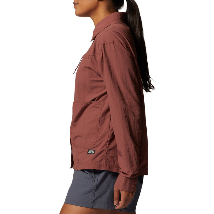 Mountain Hardwear Stryder Long-Sleeve Shirt - Women's Clay Earth
