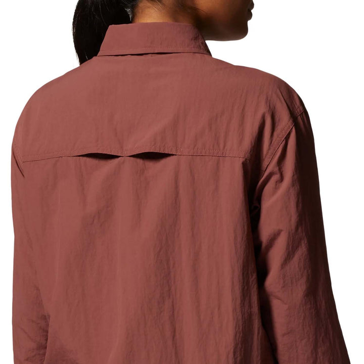 Mountain Hardwear Stryder Long-Sleeve Shirt - Women's Clay Earth