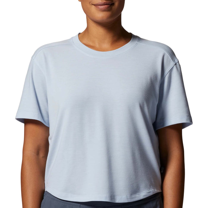 Mountain Hardwear Trek N Go Short Sleeve T-Shirt - Women's Arctic Ice