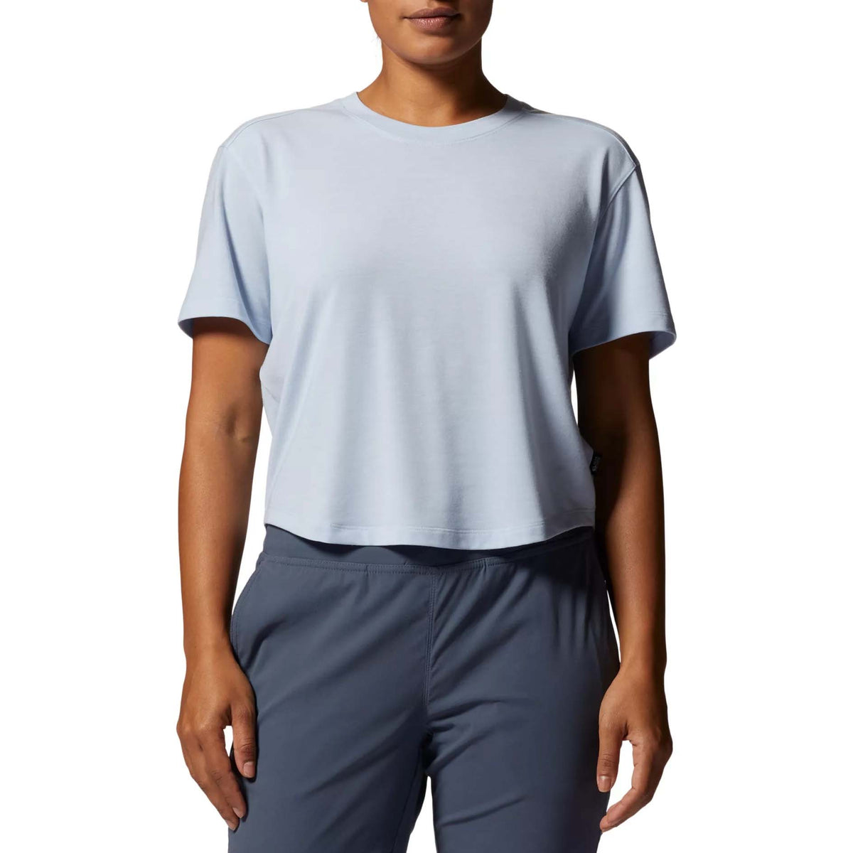 Mountain Hardwear Trek N Go Short Sleeve T-Shirt - Women's Arctic Ice