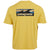 Patagonia Cap Cool Daily Graphic-Waters T-Shirt - Men's Boardshort Logo: Surfboard Yellow X-Dye