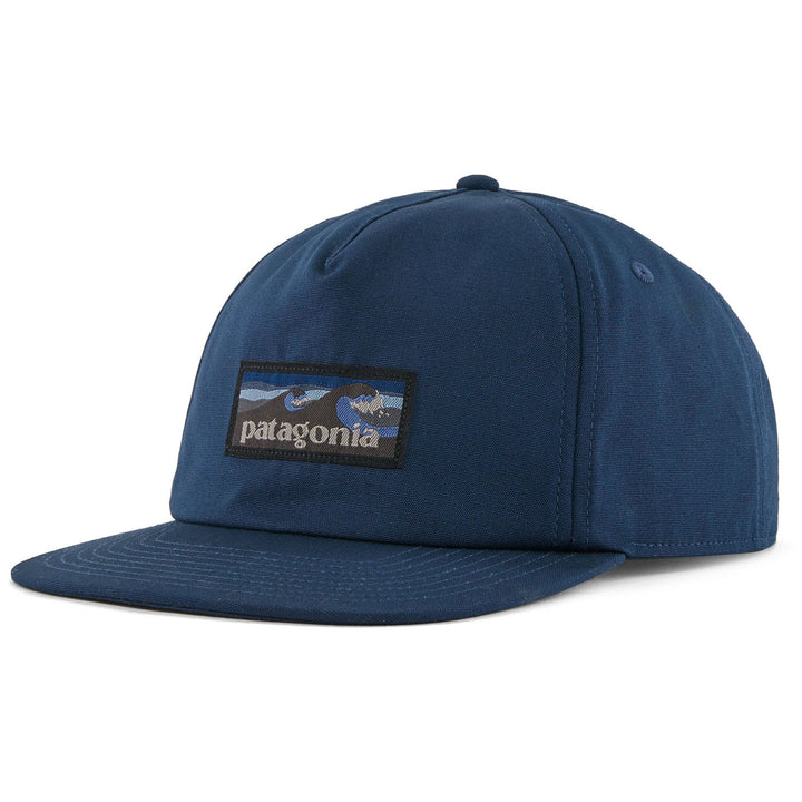 Patagonia Boardshort Label Funfarer Cap Tidepool Blue