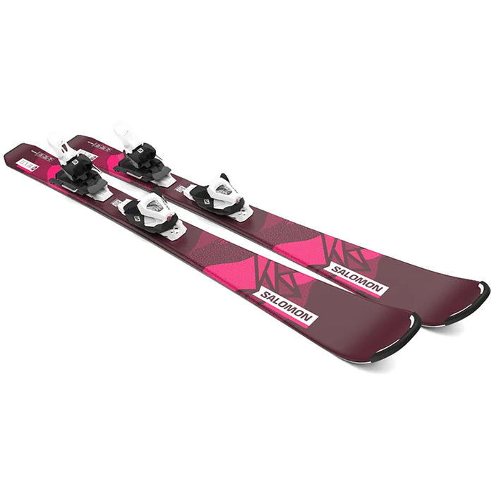 Salomon QST Lux Jr S Skis + C5 GW Bindings - Toddler Girls' 2023