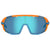 Tifosi Sledge Sunglasses Crystal Orange/Clarion Blue+AC Red+Clear
