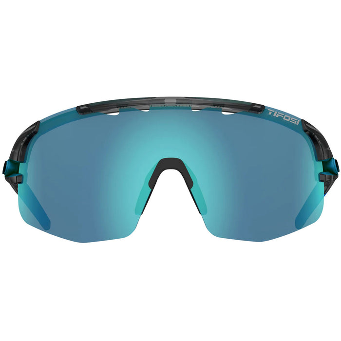 Tifosi Sledge Lite Sunglasses Crystal Smoke/Clarion Blue+AC Red+Clear