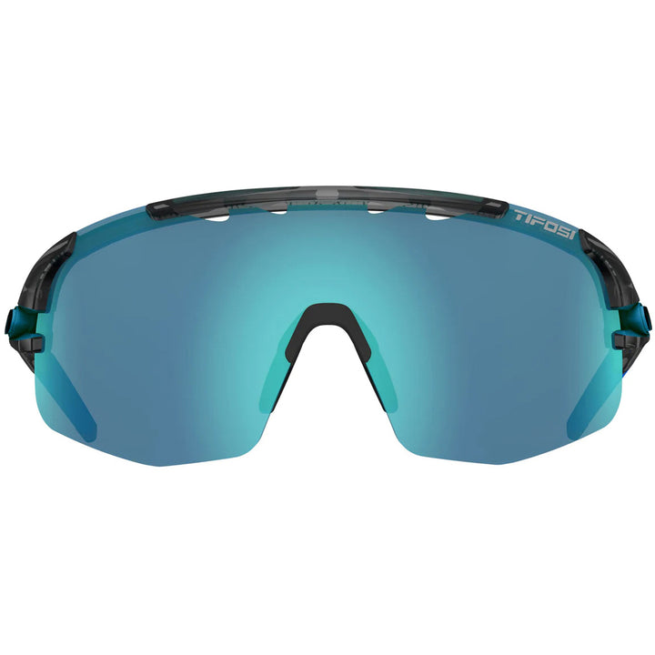 Tifosi Sledge Lite Sunglasses Crystal Smoke/Clarion Blue+AC Red+Clear