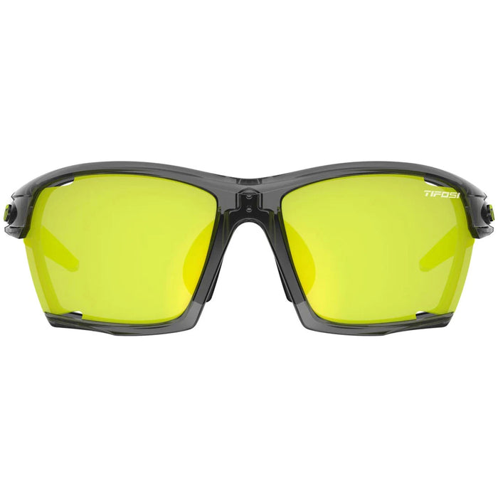Tifosi Kilo Sunglasses Crystal Smoke/Clarion Yellow+AC Red+Clear