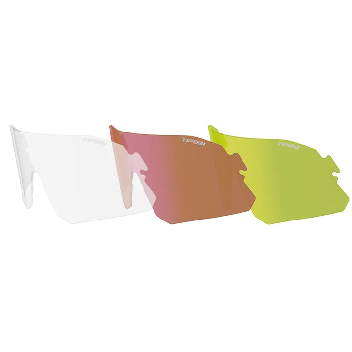 Tifosi Rail Sunglasses Midnight Navy/Clarion Yellow+AC Red+Clear