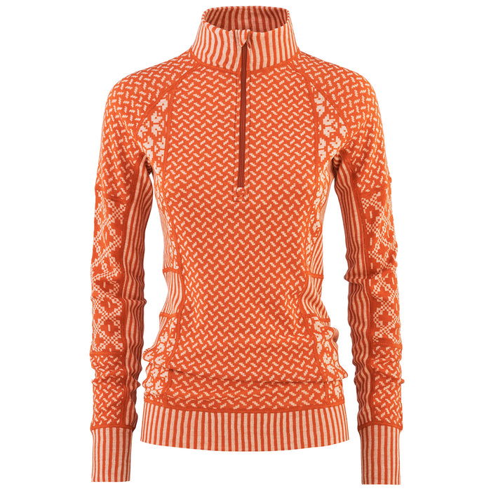 Kari Traa Smekker Half-Zip Top - Women's Cotta
