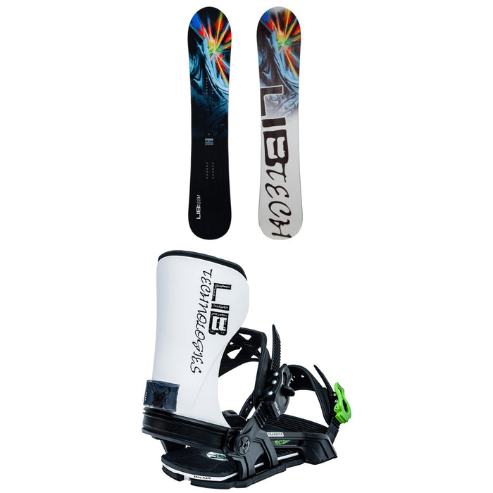 Lib Tech Dynamo C3 Snowboard + Bent Metal Transfer Snowboard Bindings 2023