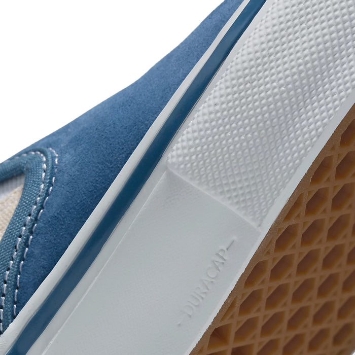 Vans Skate Slip-On Shoes - Men's Cream/Light Navy