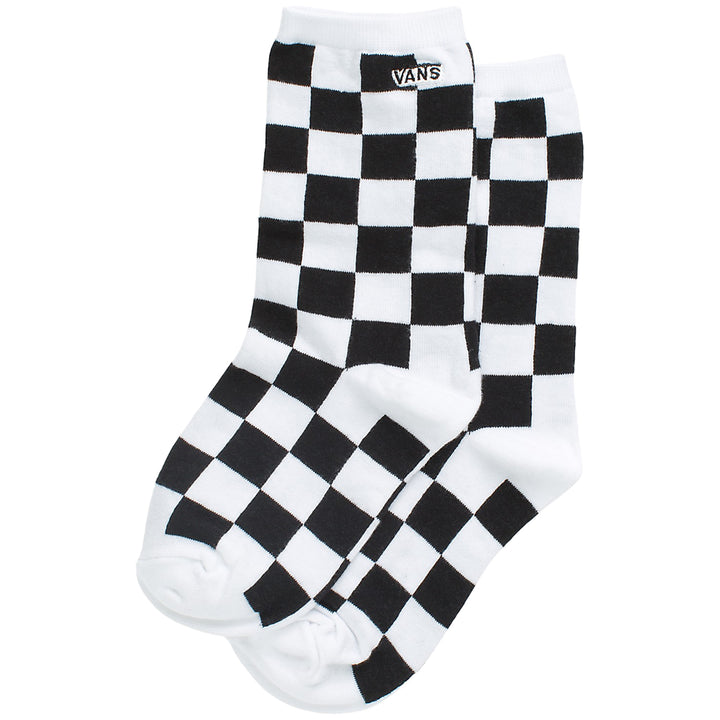 Vans Ticker Socks - Women's Black Checkerboard