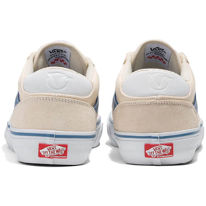 Vans Rowan Shoes - Men's Cream/Light Navy