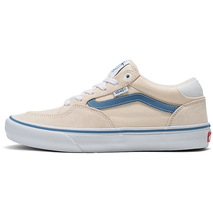 Vans Rowan Shoes - Men's Cream/Light Navy