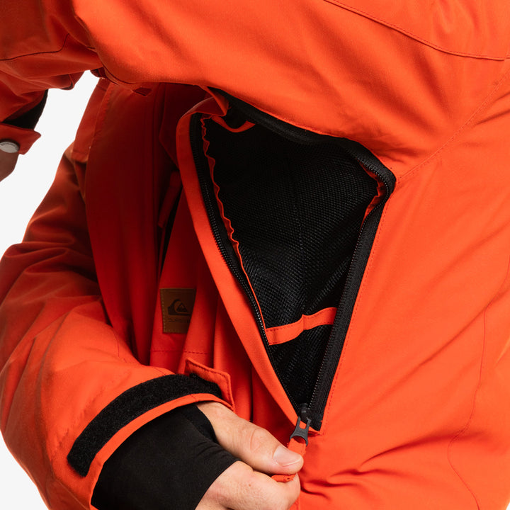 Quiksilver Raft Jacket - Men's Pureed Pumpkin