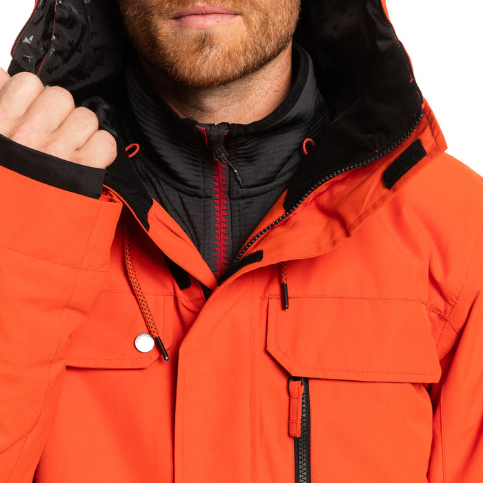 Quiksilver Raft Jacket - Men's Pureed Pumpkin