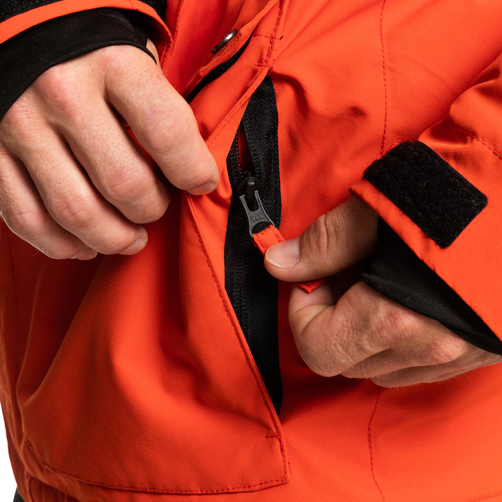 Quiksilver Raft Jacket - Men's Pureed Pumpkin