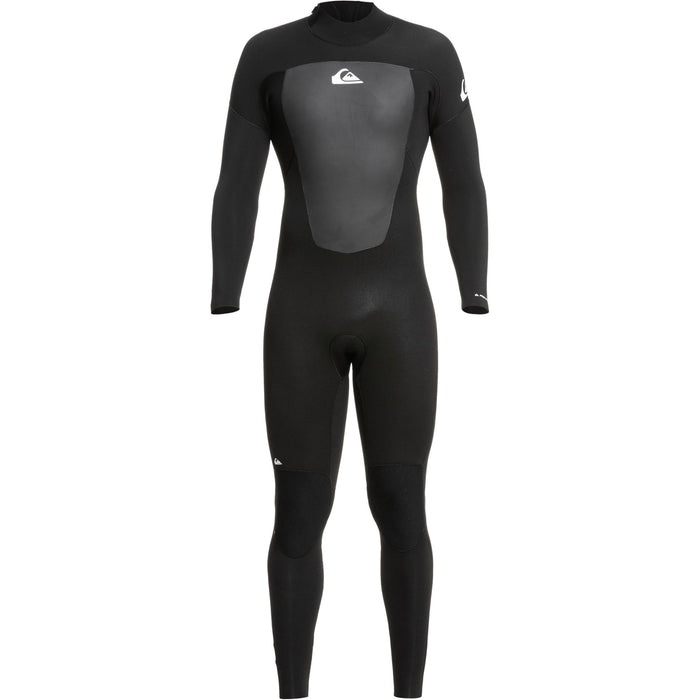 Quiksilver 4/3 Prologue Back Zip GBS Wetsuit Black