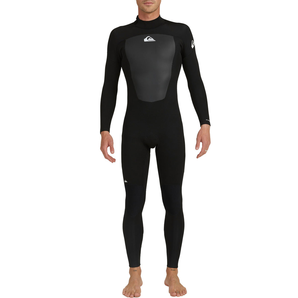 Quiksilver 4/3 Prologue Back Zip GBS Wetsuit Black