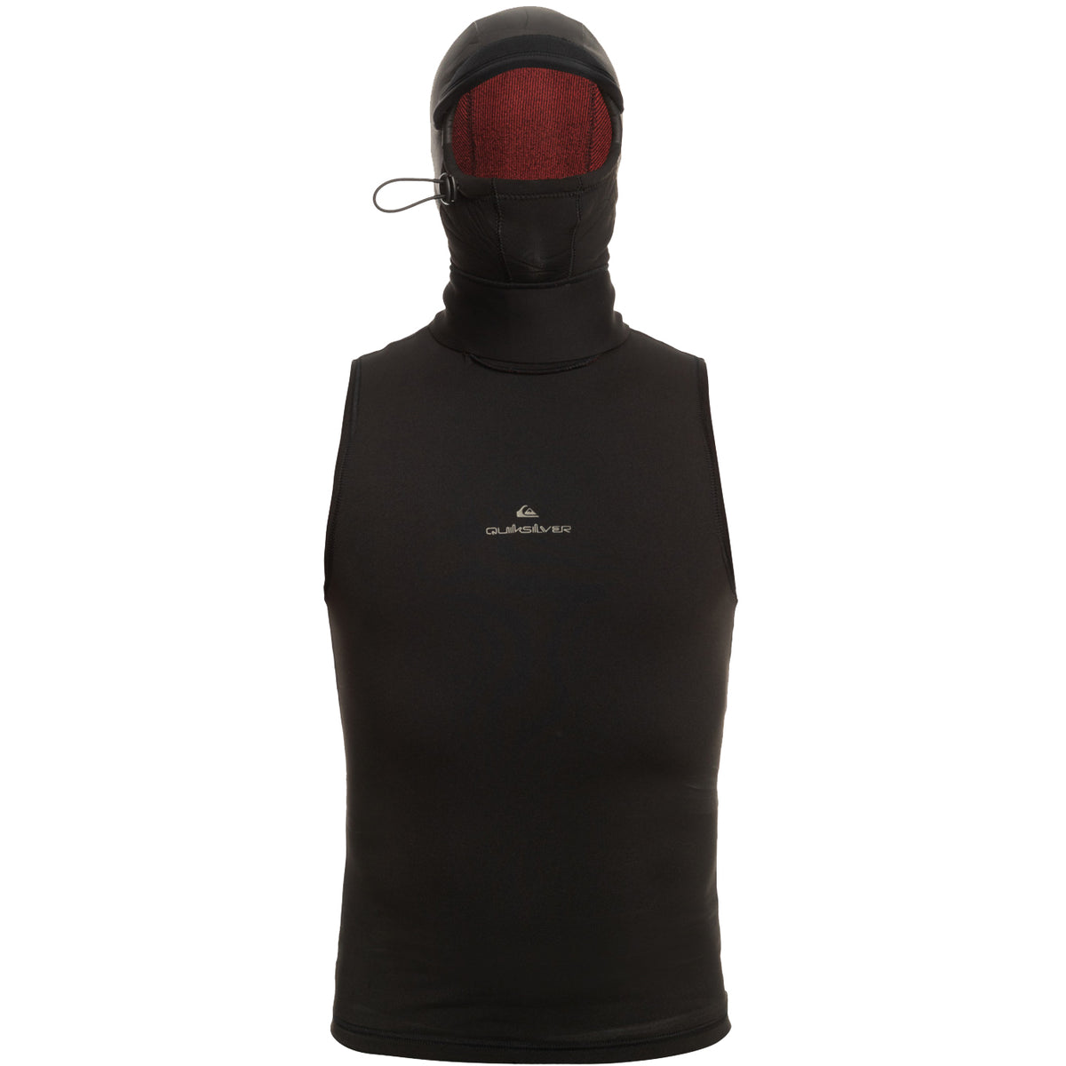 Quiksilver 2mm Marathon Sessions Hooded Wetsuit Vest Black