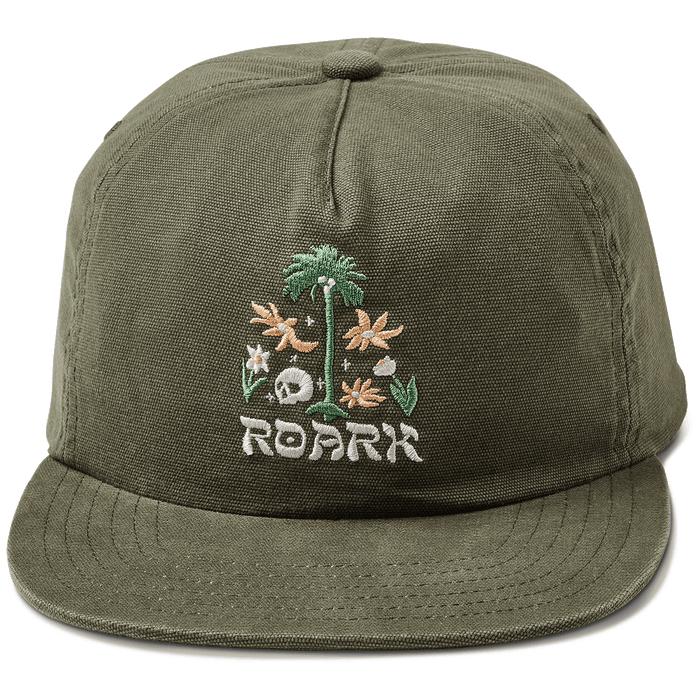 Roark Atoll 5 Panel Hat Dark Military