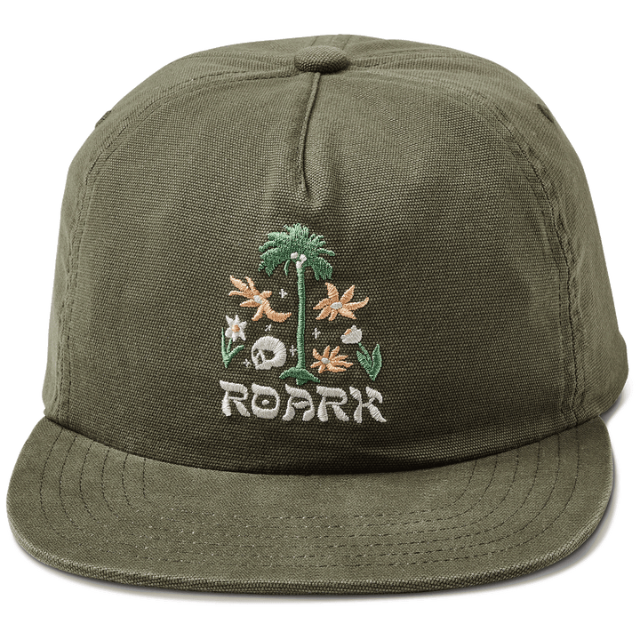 Roark Atoll 5 Panel Hat Dark Military